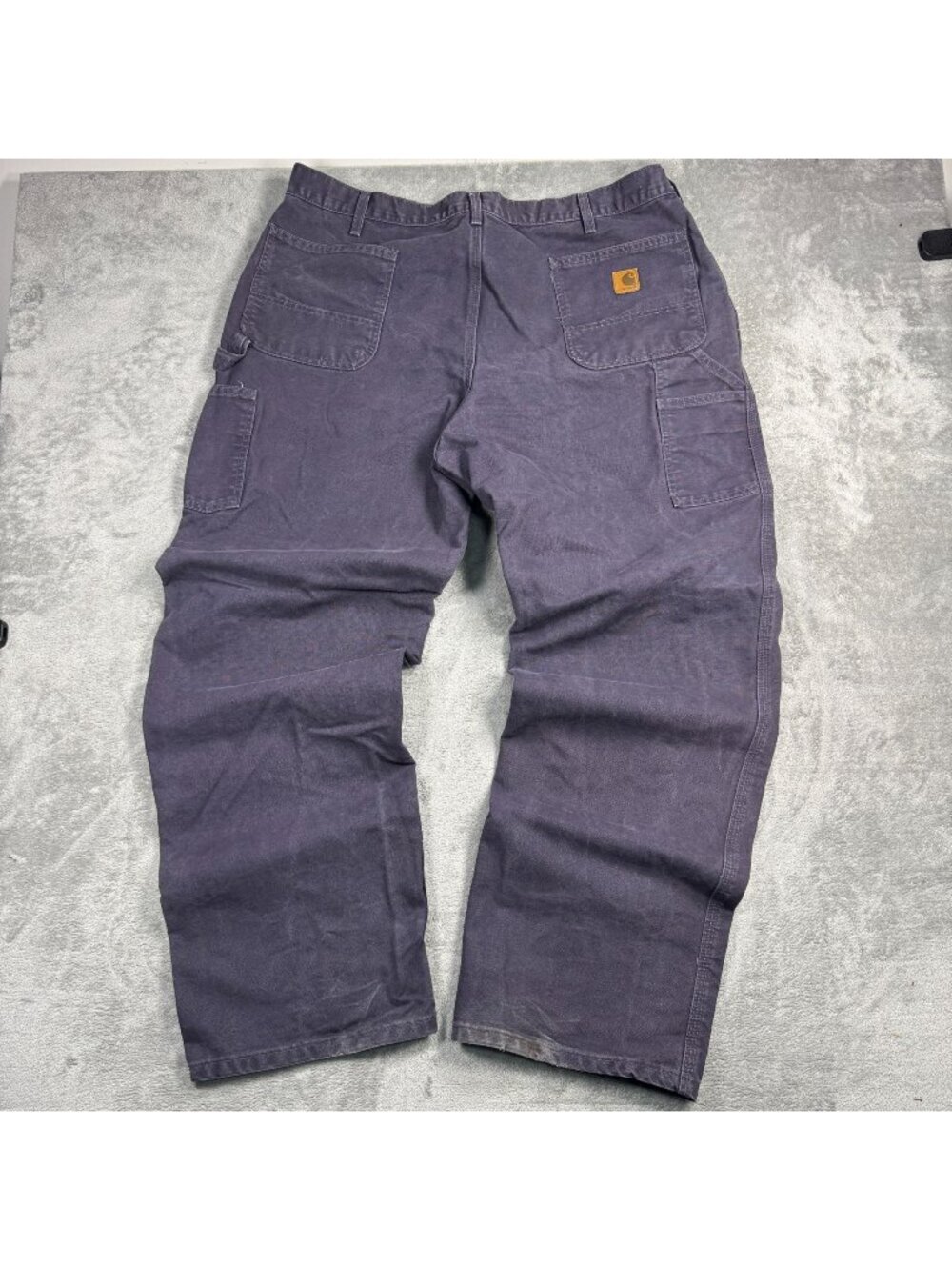 Y2K 2000s Carhartt Dungaree Fit Canvas Carpenter Pants Grunge Skater Low Rise